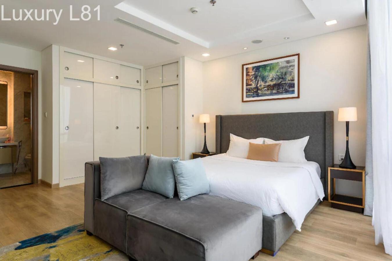 Angia Luxury Apartment Inside Landmark 81 Tower Ho Chi Minh-staden Exteriör bild
