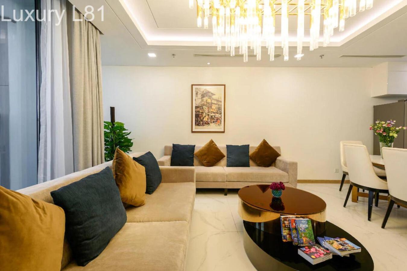 Angia Luxury Apartment Inside Landmark 81 Tower Ho Chi Minh-staden Exteriör bild