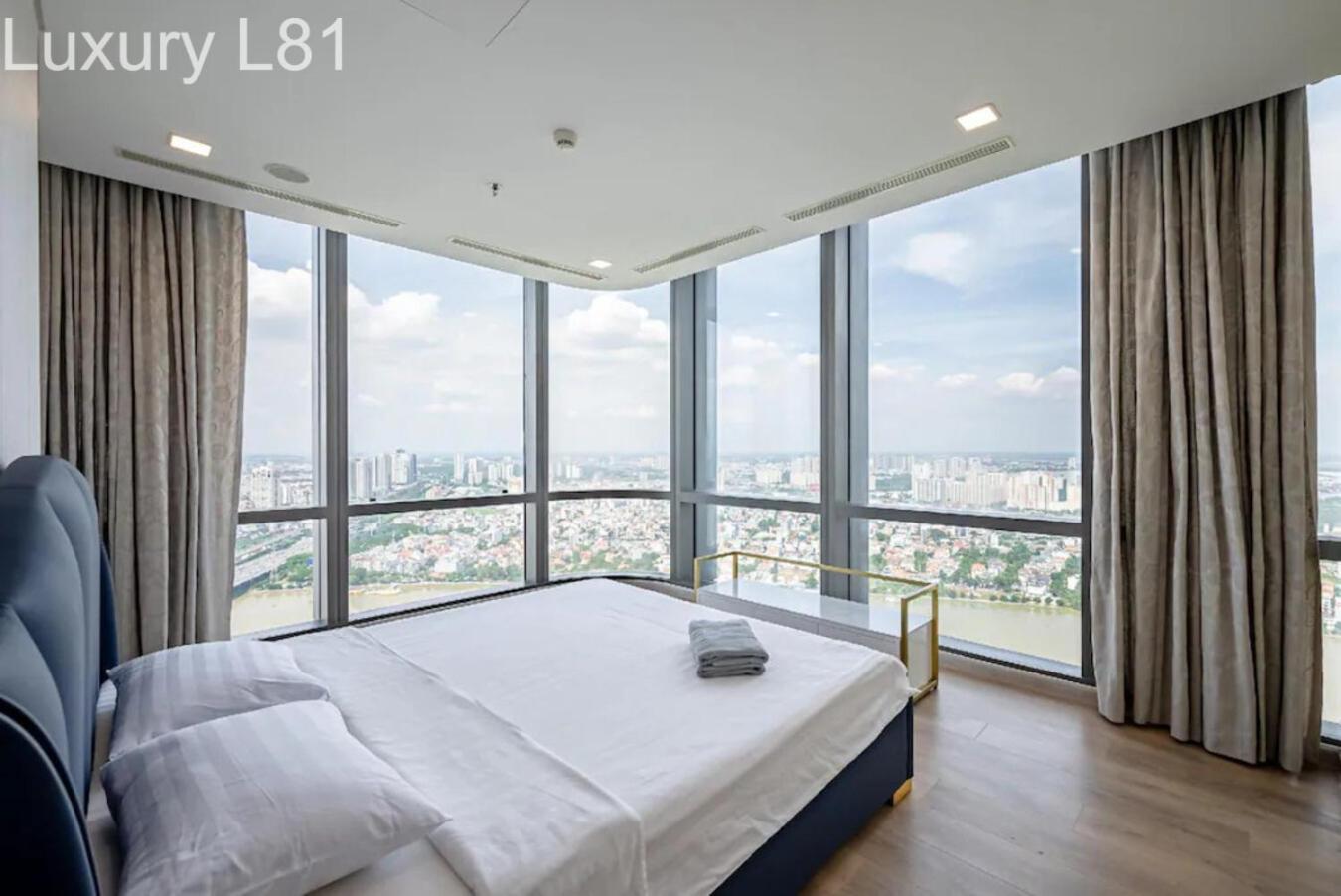 Angia Luxury Apartment Inside Landmark 81 Tower Ho Chi Minh-staden Exteriör bild