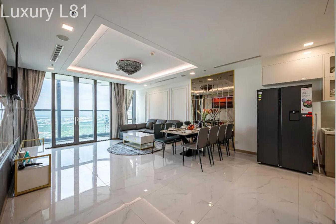 Angia Luxury Apartment Inside Landmark 81 Tower Ho Chi Minh-staden Exteriör bild