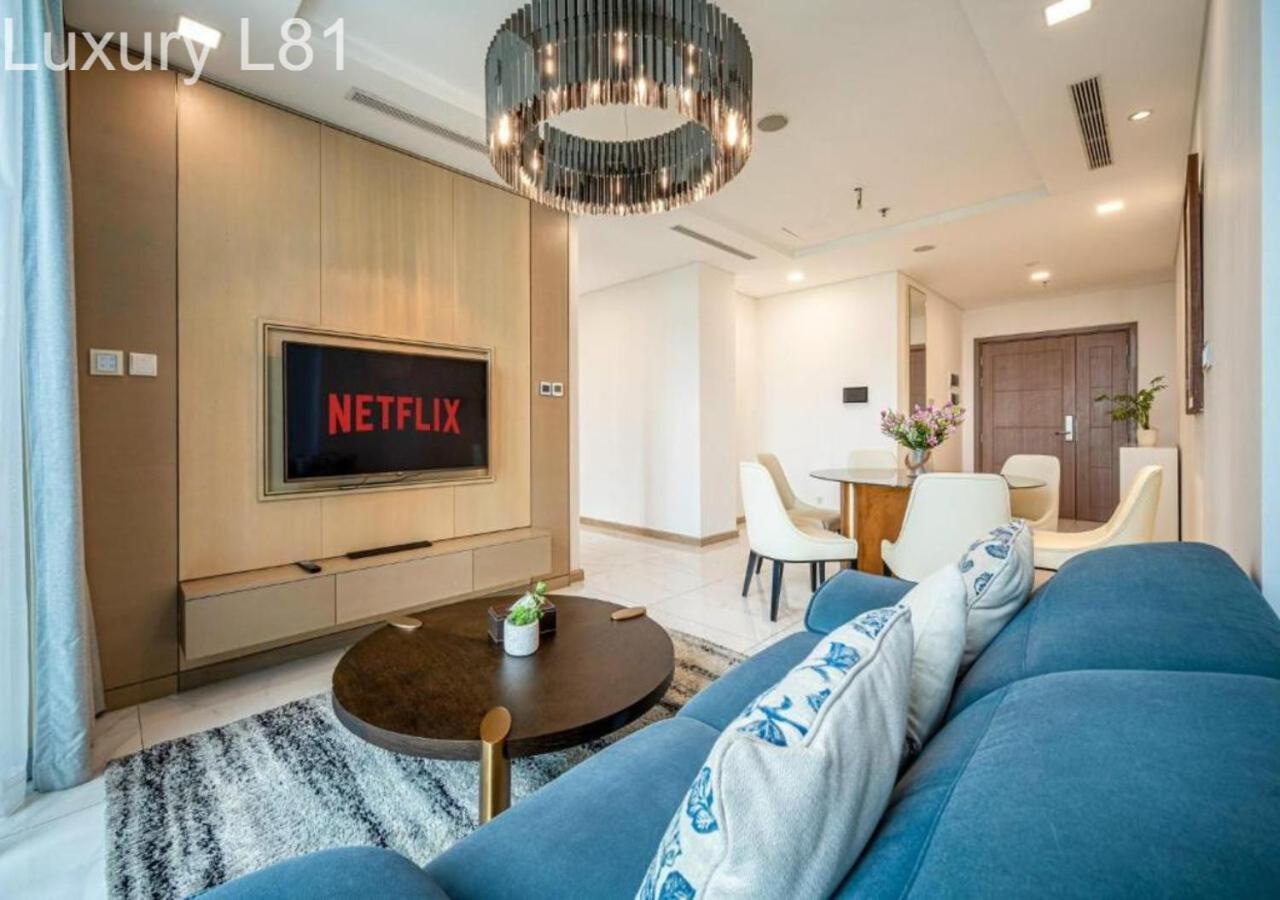 Angia Luxury Apartment Inside Landmark 81 Tower Ho Chi Minh-staden Exteriör bild